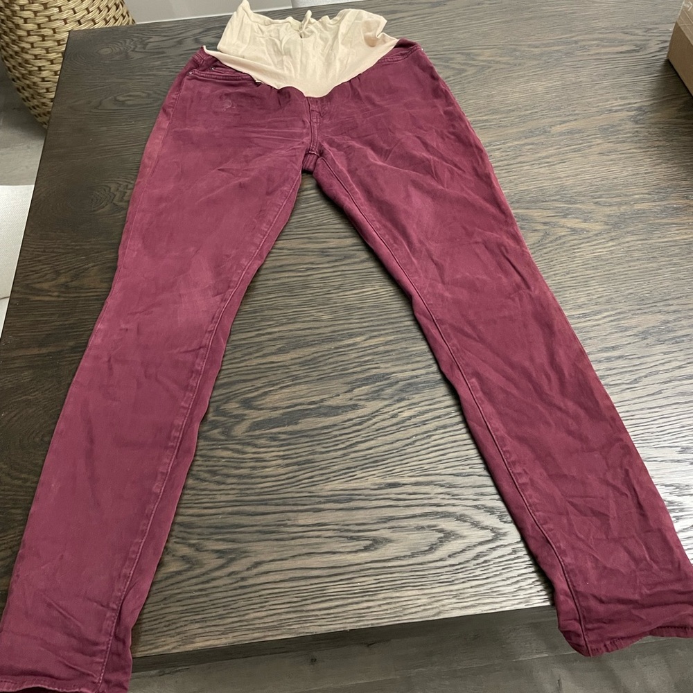 7 For All Mankind Maternity Pants 29